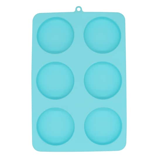 6 Pack: Flat Cake Silicone Treat Mold by Celebrate It&#xAE;